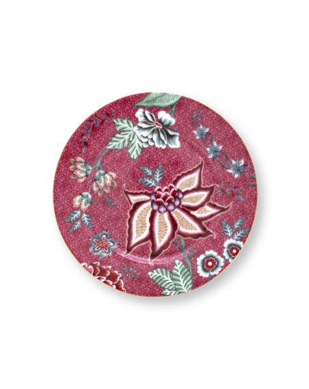Flower Festival, Teller, 17cm, dunkelpink