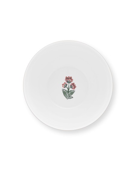 Flower Festival Scallop Deco, Schüssel, 18cm, dunkelpink