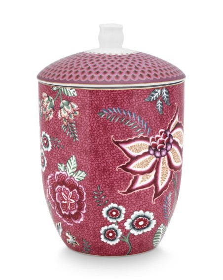 Flower Festival, Vorratsdose, 1.5ltr, dunkelpink