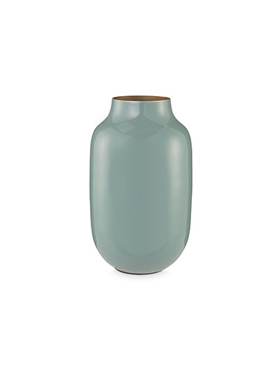 Pip Studio Vase, oval, 30 cm Hellblau