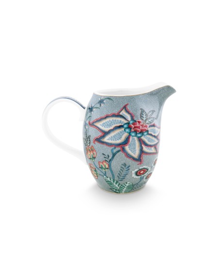 Flower Festival, Kanne Groß, 950ml, blau
