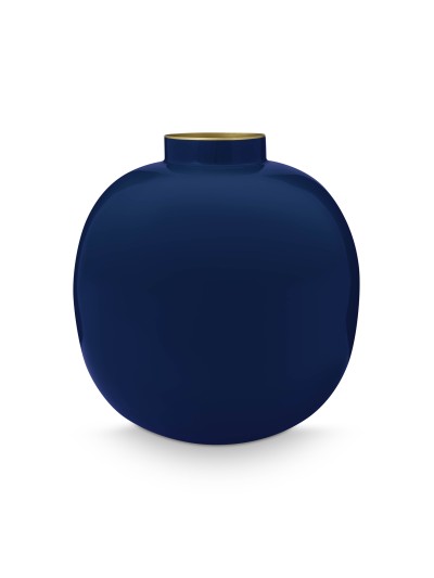 Pip Studio Vase, 23 cm Dunkelblau