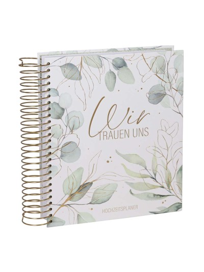 Hochzeitsplaner "Wir trauen uns" Blätter 19x22 cm