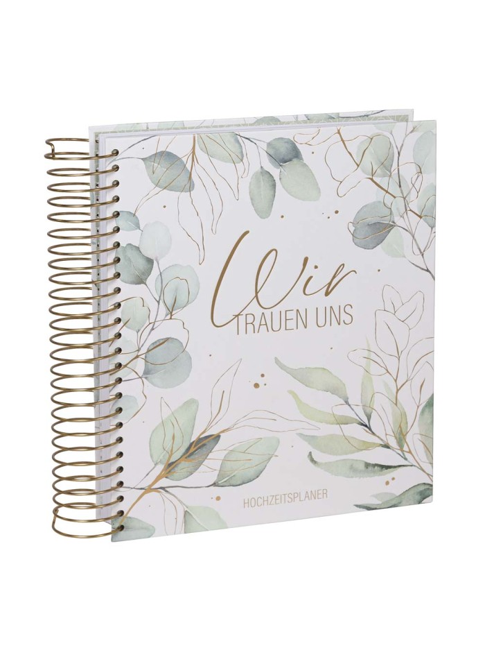 Hochzeitsplaner "Wir trauen uns" Blätter 19x22 cm