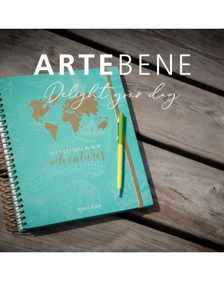 Travelbook Reisetagebuch 20x23cm