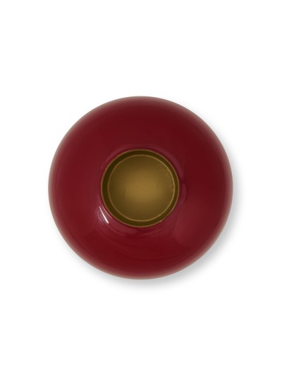 Pip Studio Vase, 32 cm, Dark Red