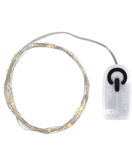 Sirius LED Lichterkette 20 Mini Diamanten "Knirke"  Batterie