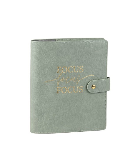 Notizbuch Schreibkladde ''My Planner'' Focus Majoie A5 Salbei, 244 Seiten