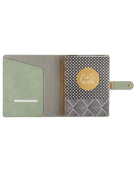 Notizbuch Schreibkladde ''My Planner'' Focus Majoie A5 Salbei, 244 Seiten