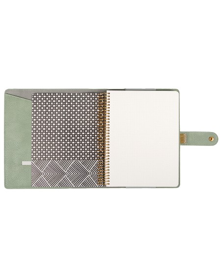 Notizbuch Schreibkladde ''My Planner'' Focus Majoie A5 Salbei, 244 Seiten