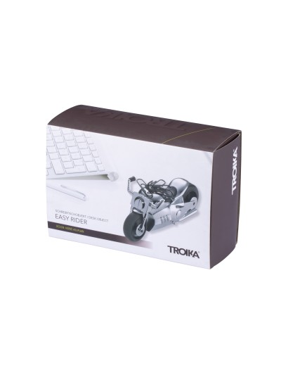 Easy Rider Motorrad Schreibtischobjekt mit Rückziehmotor