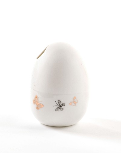 Eier Vase "Frühlingsblümchen" Porzellan 8x5,5cm