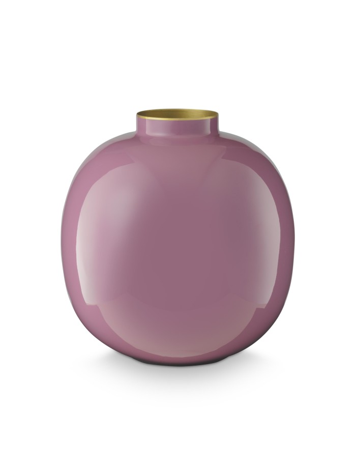 Pip Studio Vase, 23 cm Lila Pastell, Metall Pip Studio Vase, 23 cm Lila Pastell, Metall