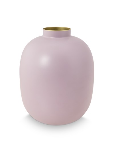 Pip Studio Vase, 32 cm Flieder matt, Metall