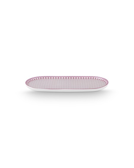 Lily & Lotus Tablett für Milch und Zucker Tiles Lilac, 25 x 12 cm
