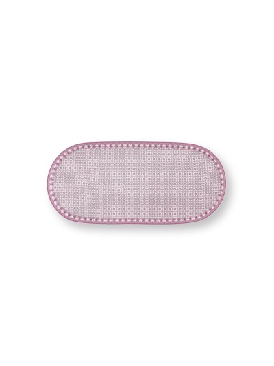 Lily & Lotus Tablett für Milch und Zucker Tiles Lilac, 25 x 12 cm