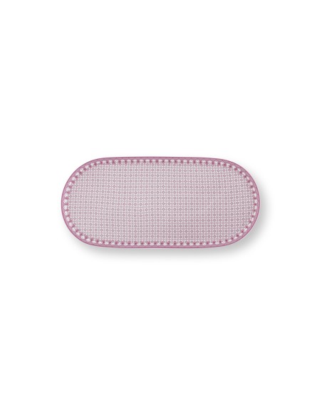 Lily & Lotus Tablett für Milch und Zucker Tiles Lilac, 25 x 12 cm