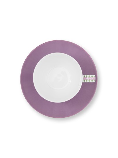 Lily & Lotus Cappuccino Kaffee Tee Tasse 2 tlg. Tiles Lilac 280 ml Lily & Lotus Cappuccino Kaffee Tee Tasse 2 tlg. Tiles Lilac 280 ml