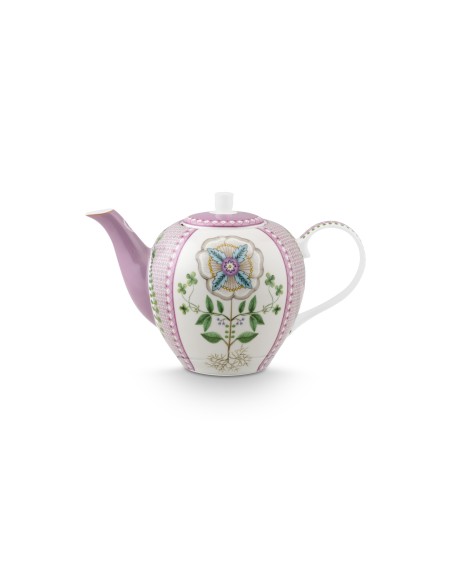 Lily & Lotus Kaffee - oder Teekanne 1,6 ltr. Tiles Lilac