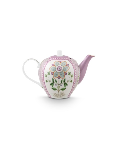 Lily & Lotus Kaffee - oder Teekanne 1,6 ltr. Tiles Lilac