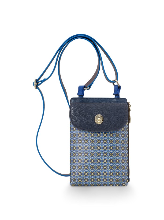 Pip Studio Handytasche Pippa, Clover Blue 13,5 x 3 x 20 cm Pip Studio Handytasche Pippa, Clover Blue 13,5 x 3 x 20 cm