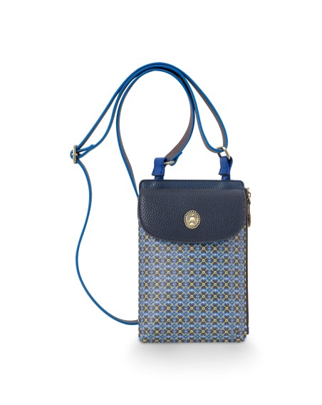 Pip Studio Handytasche Pippa, Clover Blue 13,5 x 3 x 20 cm