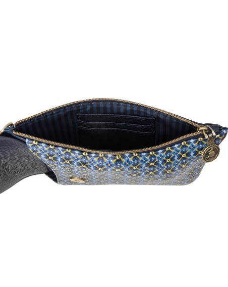 Pip Studio Handytasche Pippa, Clover Blue 13,5 x 3 x 20 cm