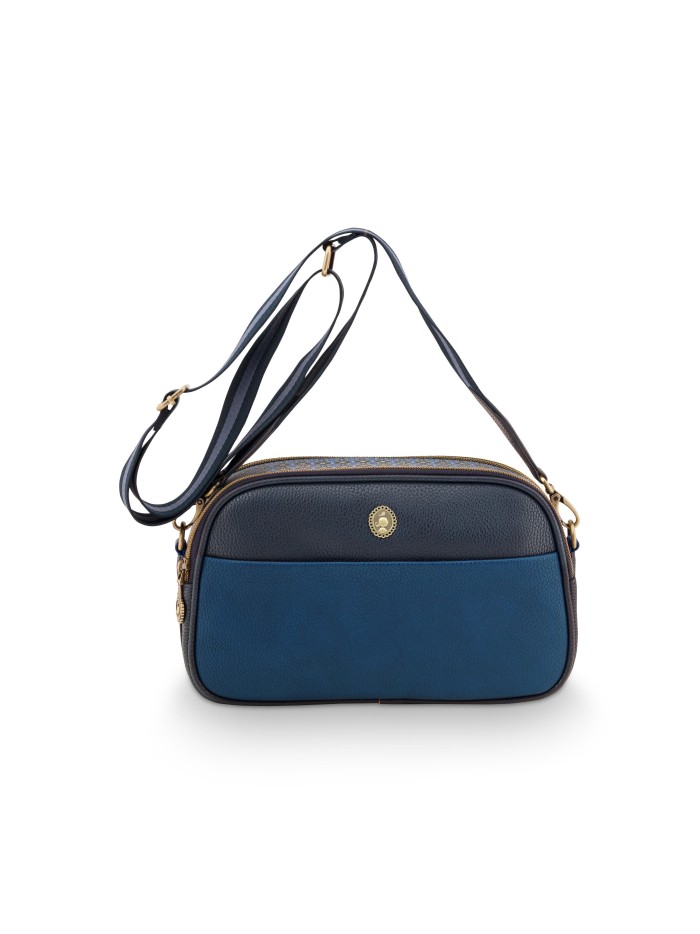 Pip Studio Umhängetasche - Handtasche Frida, Medium Blue 26,5 x 5 x 16,5 cm