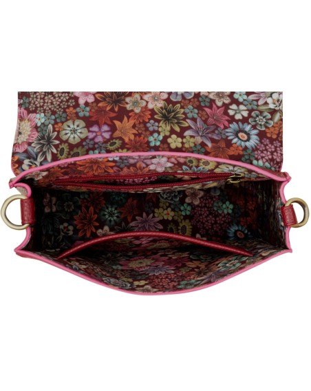 Pip Studio Umhängetasche - Handtasche Fenna, Flap Small Red 19 x 6 x 16 cm