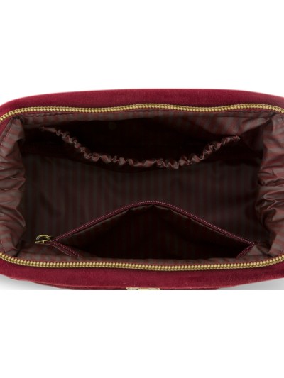 Kosmetiktasche Small Velvet Quiltey Days Red 19 x 12 x 8,5 cm Kosmetiktasche Small Velvet Quiltey Days Red 19 x 12 x 8,5 cm