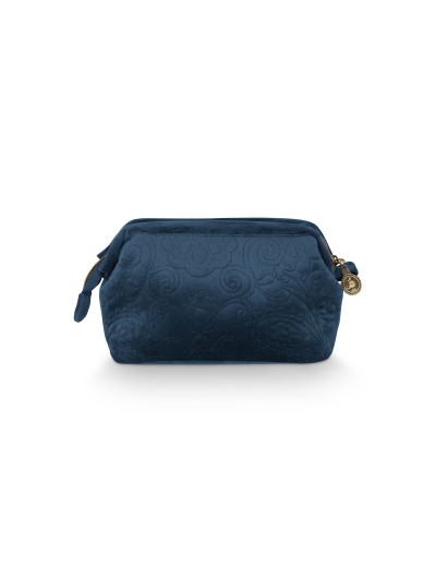 Kosmetiktasche Small Velvet Quiltey Days Blue 19 x 12 x 8,5 cm