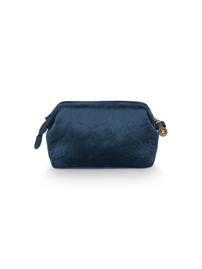 Kosmetiktasche Small Velvet Quiltey Days Blue 19 x 12 x 8,5 cm Kosmetiktasche Small Velvet Quiltey Days Blue 19 x 12 x 8,5 cm