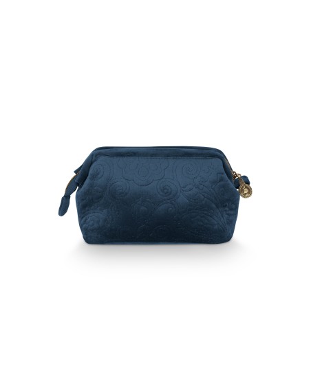 Kosmetiktasche Small Velvet Quiltey Days Blue 19 x 12 x 8,5 cm