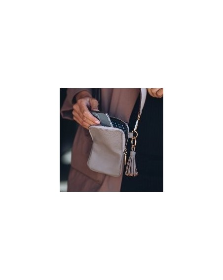 Handytasche Umhängetasche Cellybag Majoie Taupe