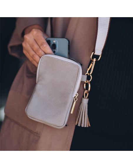 Handytasche Umhängetasche Cellybag Majoie Taupe