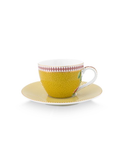 La Majorelle, Espressotasse & Untertasse, 120ml, gelb