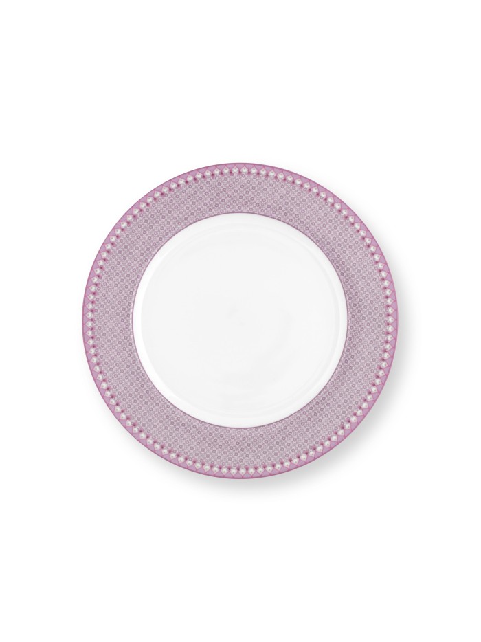 Lily & Lotus Teller 26,5 cm Tiles Lilac Lily & Lotus Teller 26,5 cm Tiles Lilac