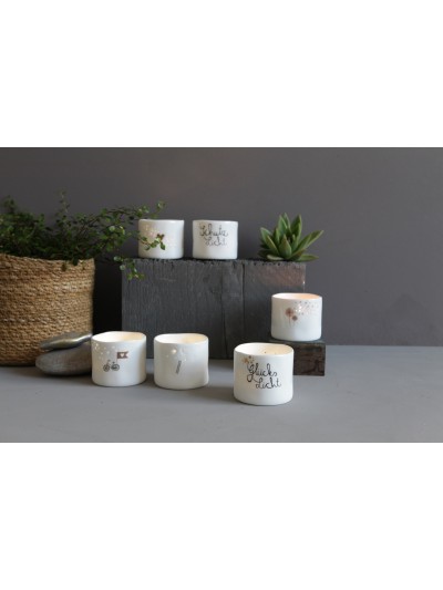 Wunschlicht - Hochzeit - Porzellan weiß Wunschlicht - Hochzeit - Porzellan weiß