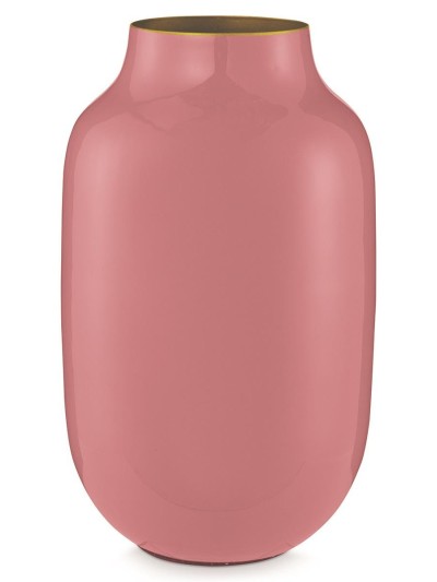 Pip Studio Vase, oval, 30 cm Old Pink