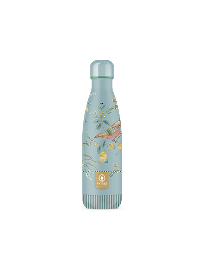 Thermosflasche, Wasserflasche Bottle "Little Bird" Hellblau, 500 ml