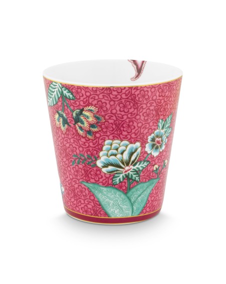 Flower Festival 4er Set Tassen im Geschenkkarton, 230ml, dunkelpink