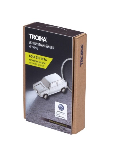 Schlüsselanhänger VW GOLF GTI 1976 mit LED Licht Schlüsselanhänger VW GOLF GTI 1976 mit LED Licht