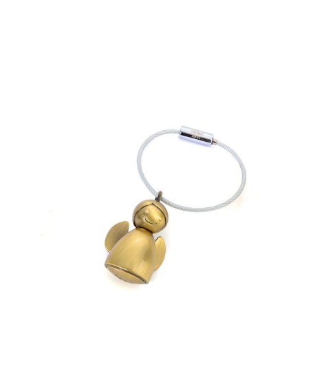 Schlüsselanhänger Schutzengel "Angelina" Antikgold