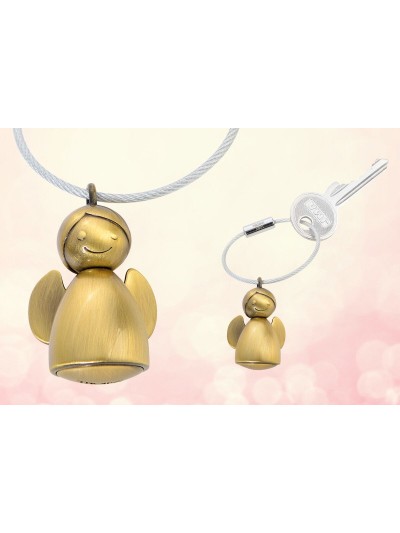 Schlüsselanhänger Schutzengel "Angelina" Antikgold Schlüsselanhänger Schutzengel "Angelina" Antikgold