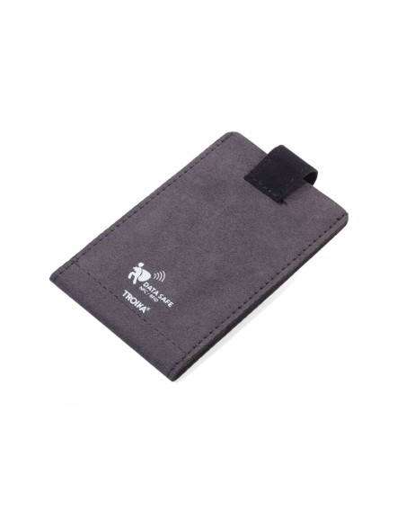 Kreditkartenetui Velvet Safe mit Ausleseschutz und Magnetclip