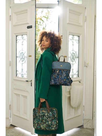 Pip Studio Rucksack Finlee Backpack Tutti i Fiori Blue, 28x11x36 cm Pip Studio Rucksack Finlee Backpack Tutti i Fiori Blue, 28x11x36 cm