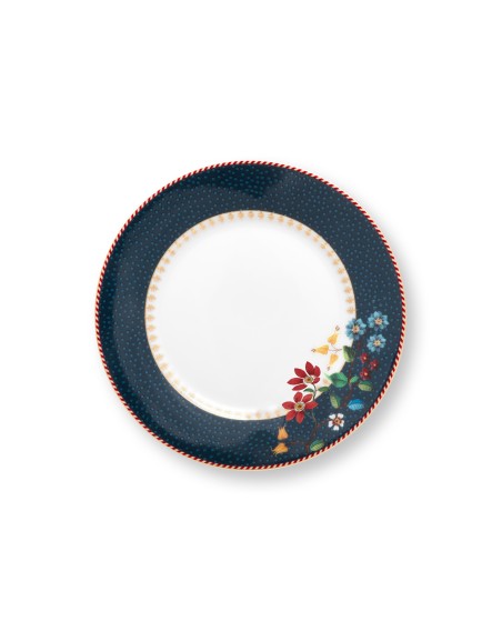 Teller Berry Blues 17 cm Blau