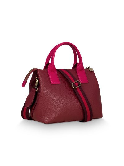 Umhängetasche - Handtasche Fia, Medium Red 29x22x14 cm Umhängetasche - Handtasche Fia, Medium Red 29x22x14 cm