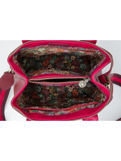 Umhängetasche - Handtasche Fia, Medium Red 29x22x14 cm Umhängetasche - Handtasche Fia, Medium Red 29x22x14 cm