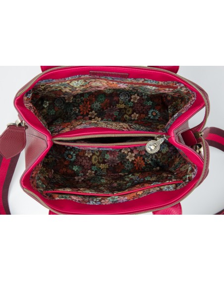 Umhängetasche - Handtasche Fia, Medium Red 29x22x14 cm